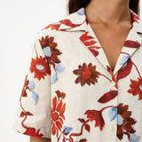 Cruz Shirt - Cactus Bloom Sand