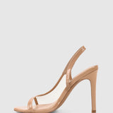 Giselle Heel Beige Mesh