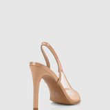 Giselle Heel Beige Mesh