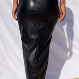 Thigh Split Midi